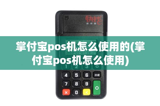 掌付宝pos机怎么使用的(掌付宝pos机怎么使用)
