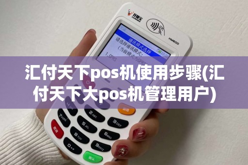 汇付天下pos机使用步骤(汇付天下大pos机管理用户)