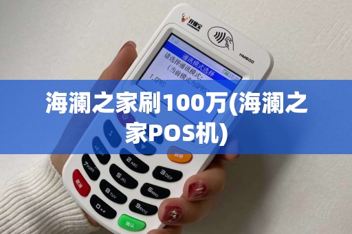 海澜之家刷100万(海澜之家POS机)