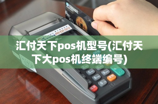 汇付天下pos机型号(汇付天下大pos机终端编号)