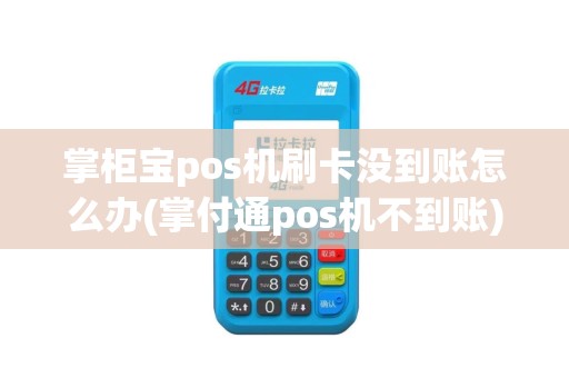 掌柜宝pos机刷卡没到账怎么办(掌付通pos机不到账)
