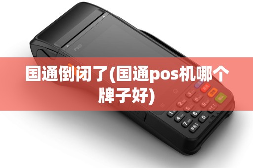 国通倒闭了(国通pos机哪个牌子好)