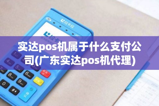 实达pos机属于什么支付公司(广东实达pos机代理)