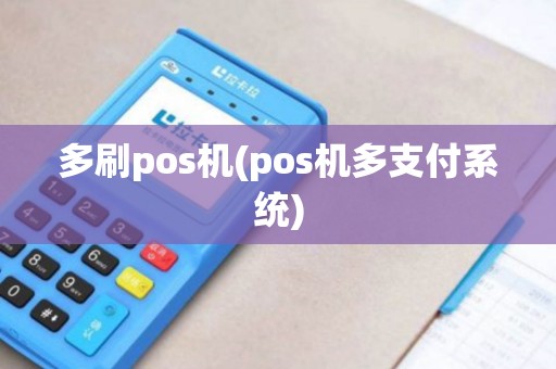 多刷pos机(pos机多支付系统)