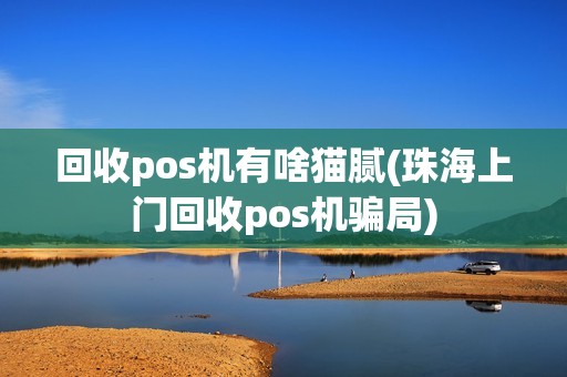 回收pos机有啥猫腻(珠海上门回收pos机骗局)