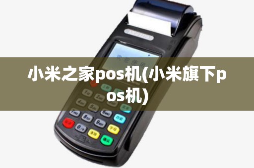 小米之家pos机(小米旗下pos机)