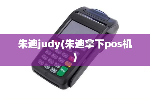 朱迪judy(朱迪拿下pos机)
