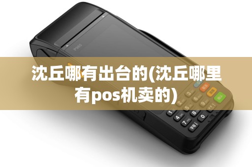 沈丘哪有出台的(沈丘哪里有pos机卖的)