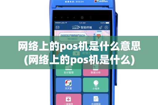 网络上的pos机是什么意思(网络上的pos机是什么)