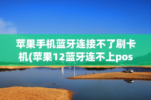 苹果手机蓝牙连接不了刷卡机(苹果12蓝牙连不上pos机)