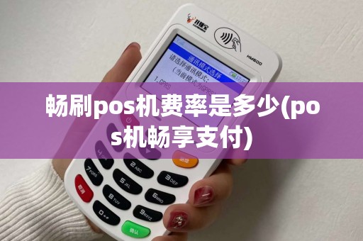 畅刷pos机费率是多少(pos机畅享支付)