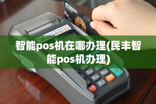 智能pos机在哪办理(民丰智能pos机办理)