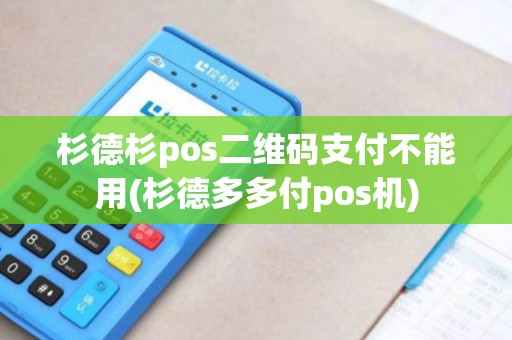 杉德杉pos二维码支付不能用(杉德多多付pos机)