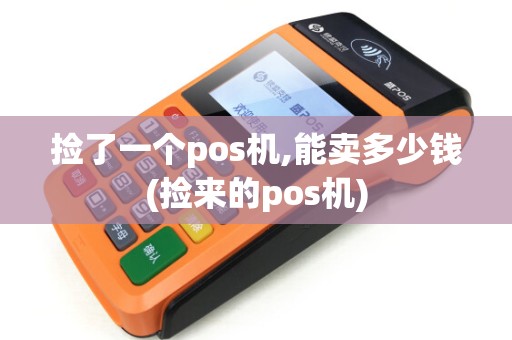 捡了一个pos机,能卖多少钱(捡来的pos机)