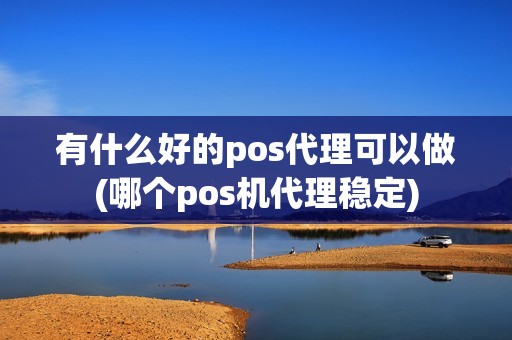 有什么好的pos代理可以做(哪个pos机代理稳定)