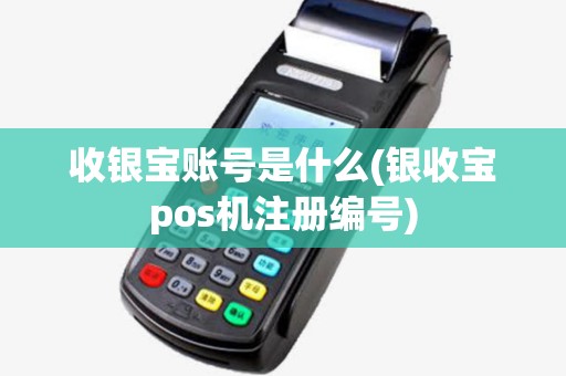 收银宝账号是什么(银收宝pos机注册编号)