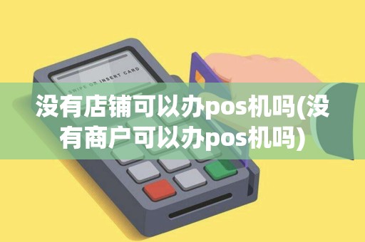 没有店铺可以办pos机吗(没有商户可以办pos机吗)