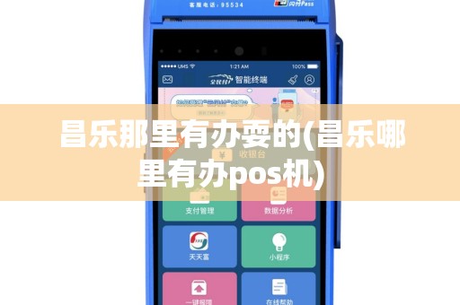 昌乐那里有办耍的(昌乐哪里有办pos机)