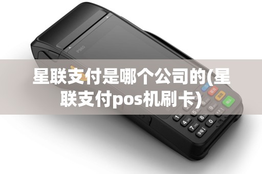 星联支付是哪个公司的(星联支付pos机刷卡)