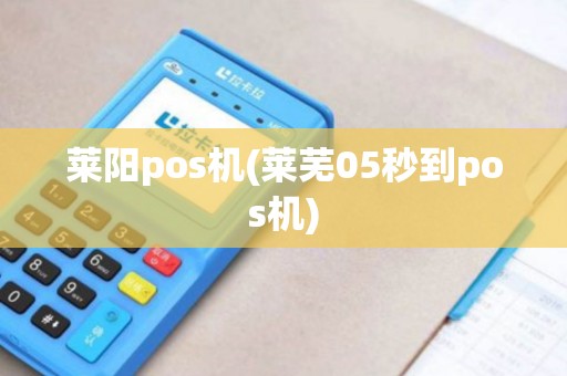 莱阳pos机(莱芜05秒到pos机)