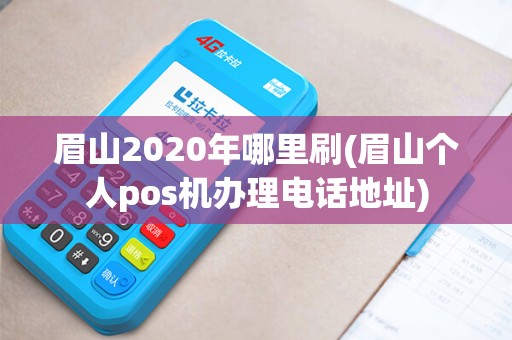 眉山2020年哪里刷(眉山个人pos机办理电话地址)