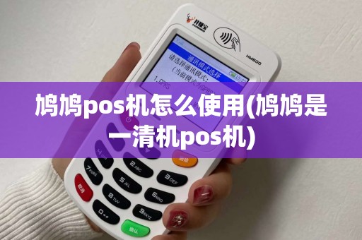 鸠鸠pos机怎么使用(鸠鸠是一清机pos机)