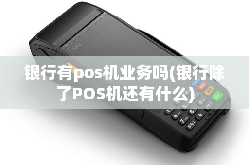 银行有pos机业务吗(银行除了POS机还有什么)
