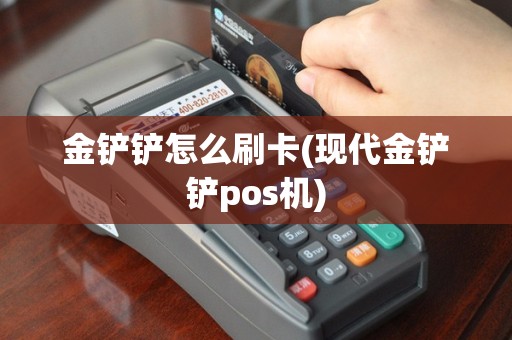 金铲铲怎么刷卡(现代金铲铲pos机)