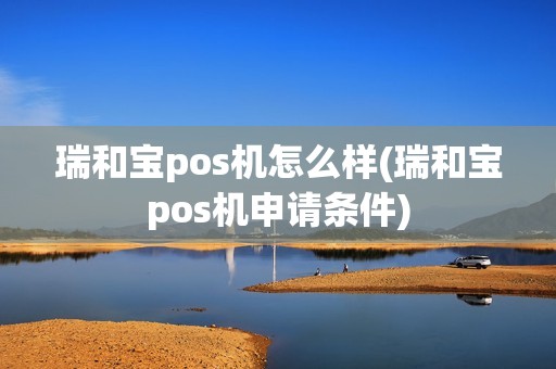 瑞和宝pos机怎么样(瑞和宝pos机申请条件)