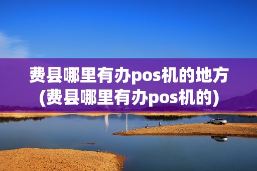 费县哪里有办pos机的地方(费县哪里有办pos机的)