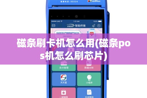 磁条刷卡机怎么用(磁条pos机怎么刷芯片)