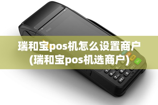 瑞和宝pos机怎么设置商户(瑞和宝pos机选商户)