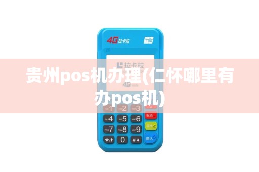 贵州pos机办理(仁怀哪里有办pos机)