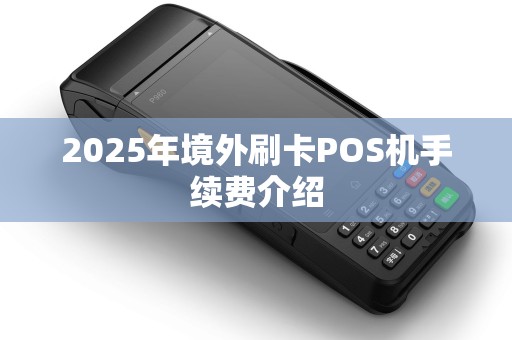2025年境外刷卡POS机手续费介绍