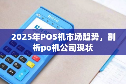 2025年POS机市场趋势，剖析po机公司现状