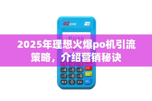 2025年理想火爆po机引流策略，介绍营销秘诀