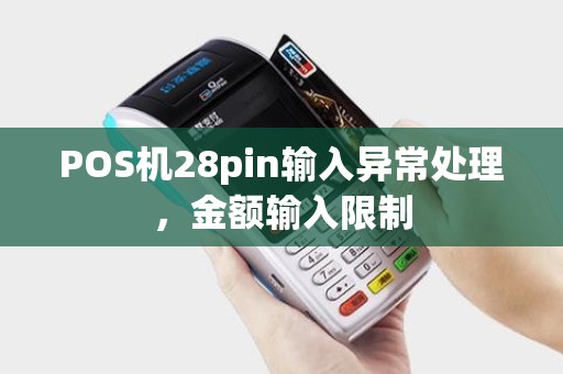 POS机28pin输入异常处理，金额输入限制
