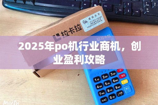 2025年po机行业商机，创业盈利攻略