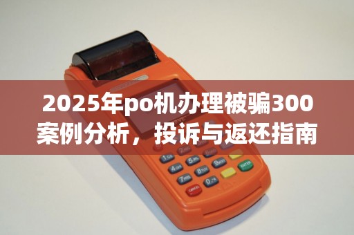 2025年po机办理被骗300案例分析，投诉与返还指南