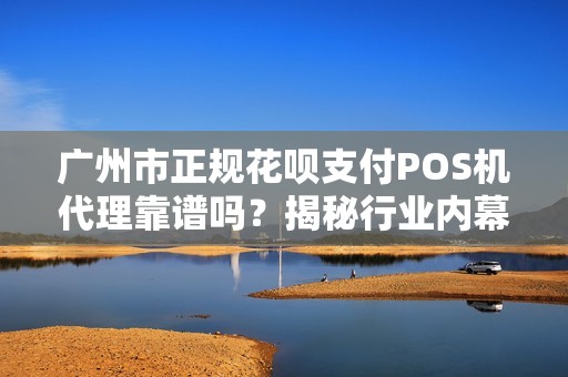 广州市正规花呗支付POS机代理靠谱吗？揭秘行业内幕与避坑指南！