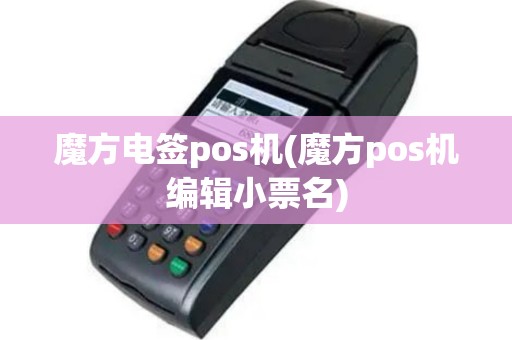 魔方电签pos机(魔方pos机编辑小票名)
