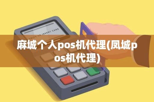 麻城个人pos机代理(凤城pos机代理)