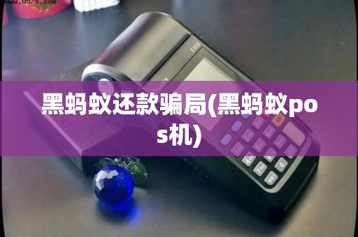 黑蚂蚁还款骗局(黑蚂蚁pos机)