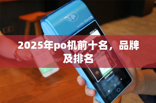 2025年po机前十名，品牌及排名