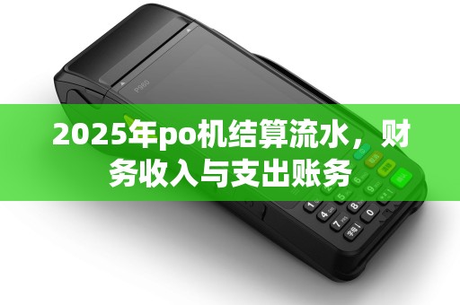 2025年po机结算流水，财务收入与支出账务