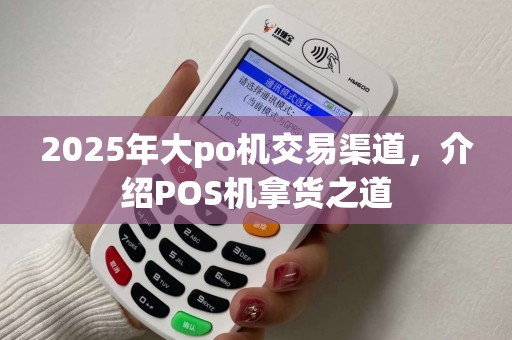 2025年大po机交易渠道，介绍POS机拿货之道