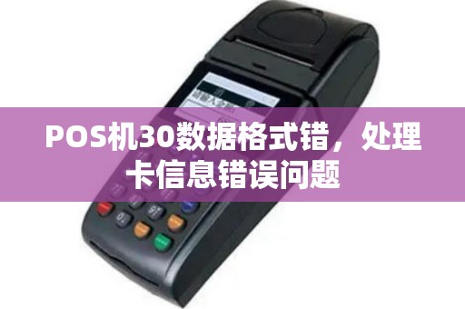 POS机30数据格式错，处理卡信息错误问题