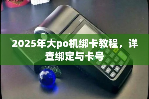 2025年大po机绑卡教程，详查绑定与卡号