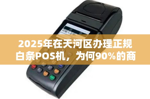 2025年在天河区办理正规白条POS机，为何90%的商家都踩了这些坑？