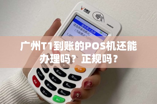 广州T1到账的POS机还能办理吗？正规吗？